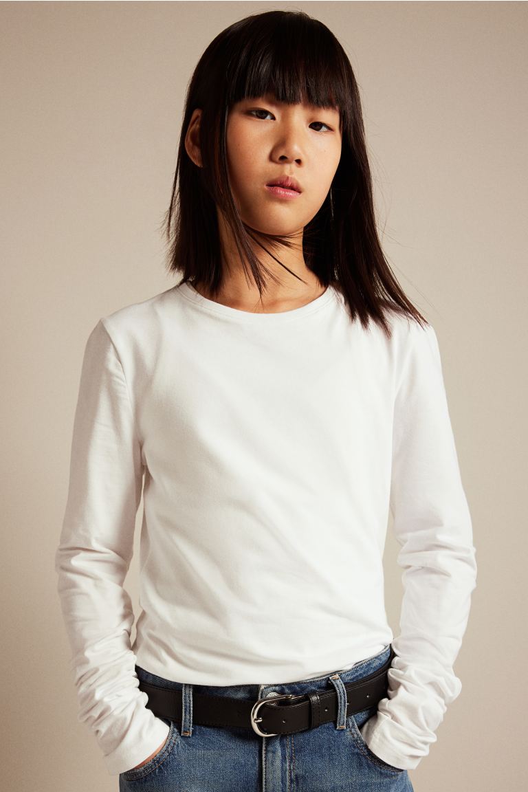 

Комплект из трех предметов из джерси HM: белый, черный, светло-серый, меланжевый