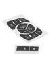 Customizable Fitment Button Repair Stickers for C4 2014 2018 AC Control