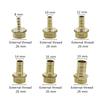 Hose Barb Connector copper  3/4" female Male Thread Pipe Fitting Barb Hose Pagoda Coupling Tail Connector 8/10/12/14/16mm hose