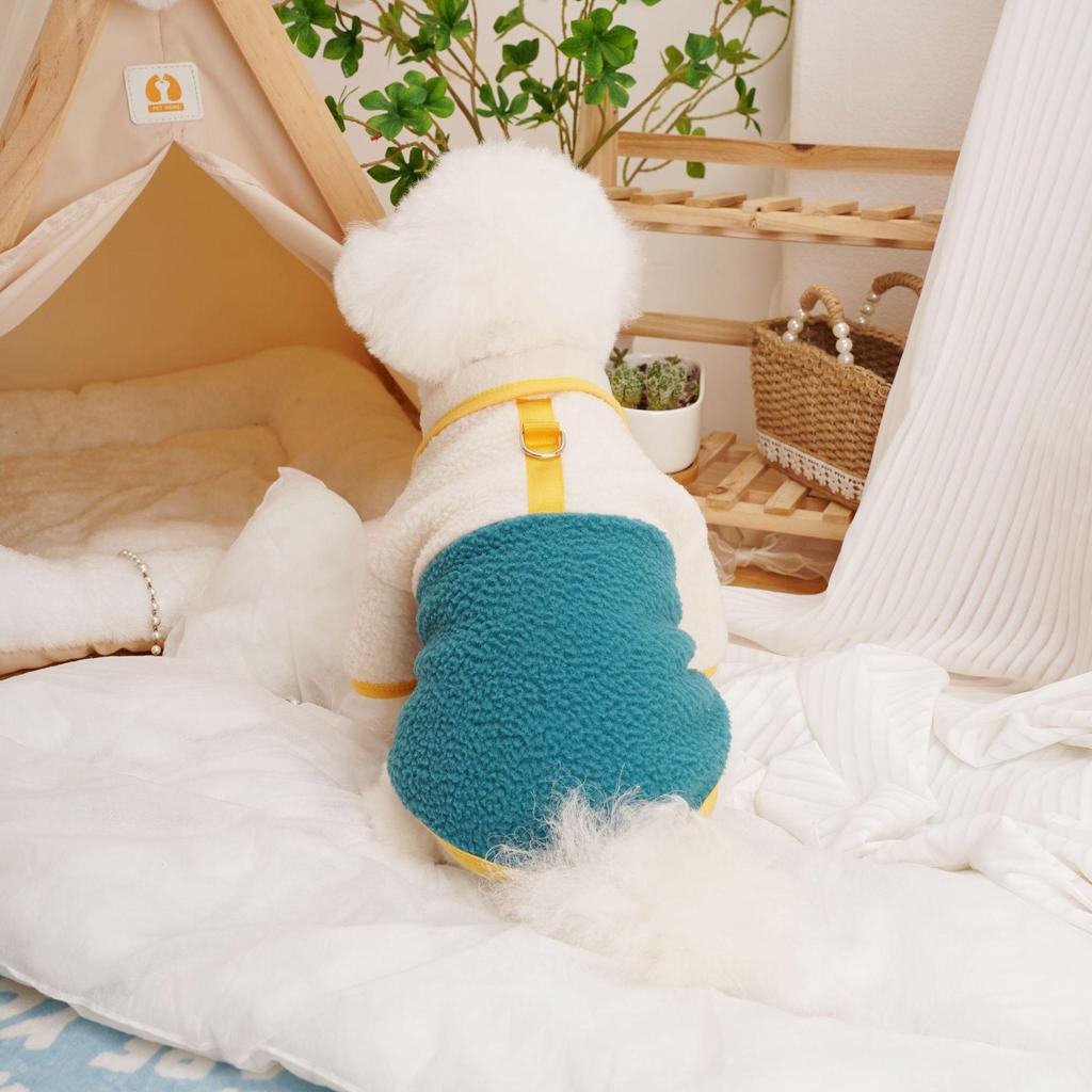 Kitten & Puppy Lamb Fleece Sweatshirt for Small Dogs - Autumn/Winter Wear