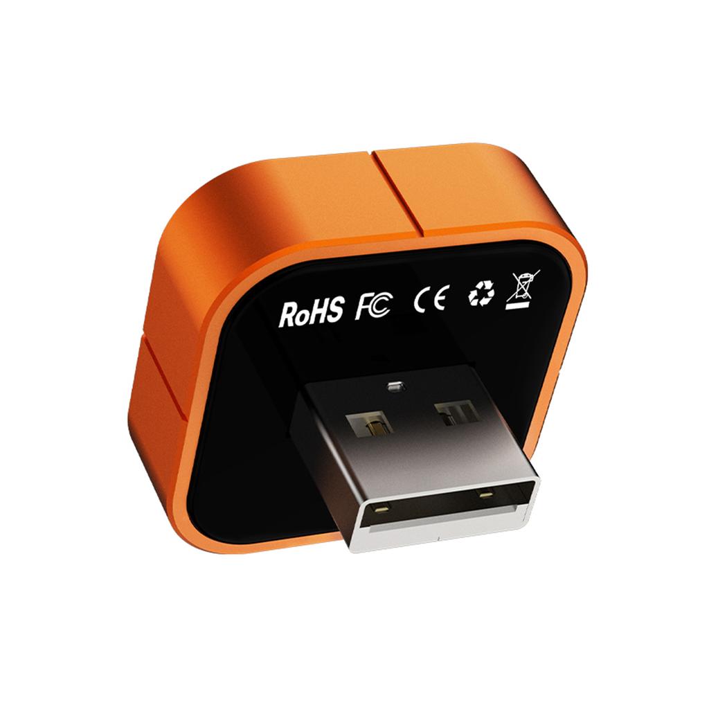 Wireless Fit For CarPlay Fit for Android Auto Adapter 2 in 1 Mini Aluminum Alloy Car Screen Mirroring Adapter Suitable