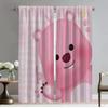 Pororo Curtains Child Room Window Curtain for Room 2 Panel Home Interior Curtains Tulle for Bedroom Shades Partition Living