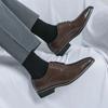 Mens Shoes Leather Male Men's Men Oxfords Dress Shoes for Men Luxury Designer Platform Men Leather Man Shoes