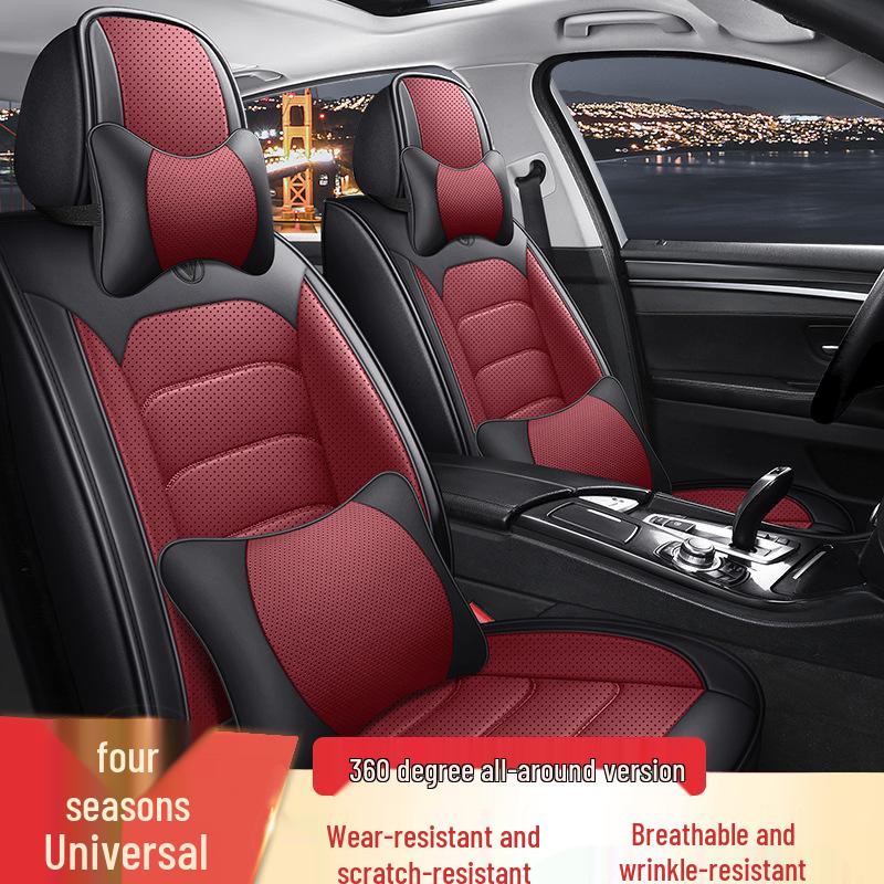 Buick Regal Verano Excelle Leather Car Seat Cover - Full Wrap, Four Seasons, Five-Seater