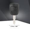 X Autohaux Replacement Keyless Entry Remote Car Key Fob 433MHz for Peugeot 206 2001- for Peugeot 206 CC 2002-