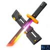 Rainbow Lightsaber Toy 7 Colors Flowing Light Sword Lights Gift Sound Children'S Cool Boy Effect Toy And Q0Z0
