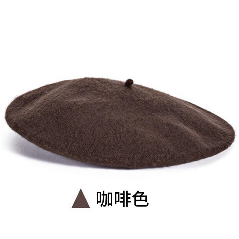 Acrylic Beret Winter Vintage Painter Hat Women's Fashion Beret