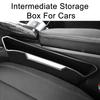 Autositz-Lücken-Aufbewahrungsbox, praktische, minimalistische, multifunktionale Auto-Organizer-Aufbewahrungsbox für zusätzlichen Stauraum