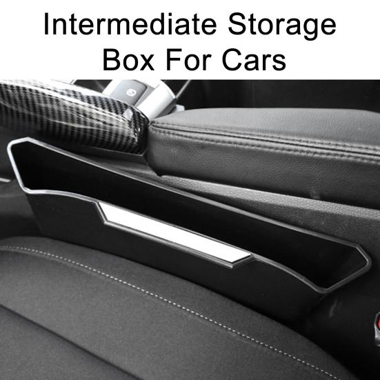 Autositz-Lücken-Aufbewahrungsbox, praktische, minimalistische, multifunktionale Auto-Organizer-Aufbewahrungsbox für zusätzlichen Stauraum