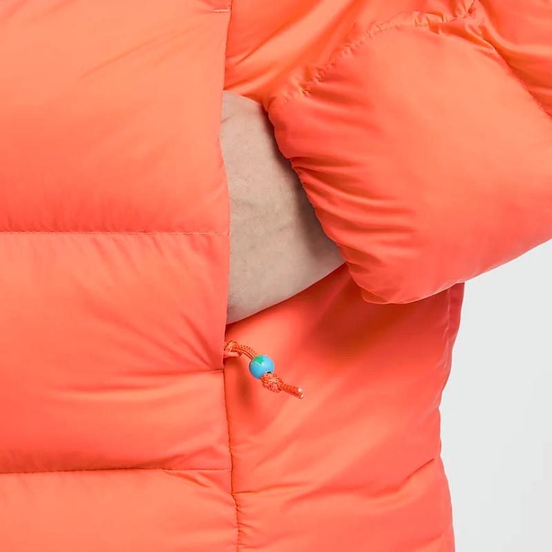 Nike ACG Series Thick Warm Hooded Zipper Jacket Women Jackets Orange FZ6762-643