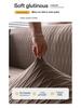 All-Season Elastic Jacquard Velvet Sofa Cover - Universal One-Piece Fit
