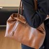 Retro niche underarm bag women's 2025 new trendy autumn and winter fashion tote bag high-end large-capacity shoulder bag
