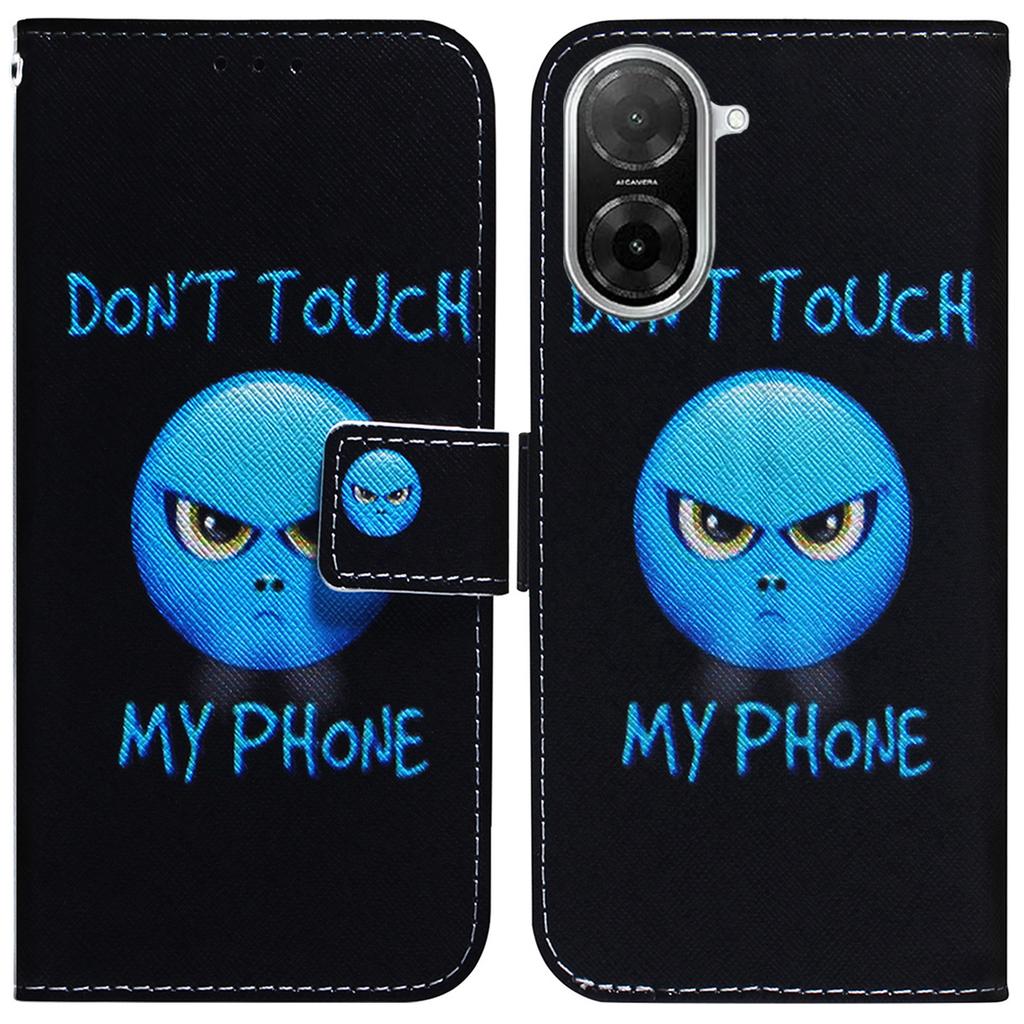 Für Xiaomi Redmi A5 4G (171,7 mm)/Poco C71 4G Brieftasche Hülle Musterdruck Leder Handyhülle