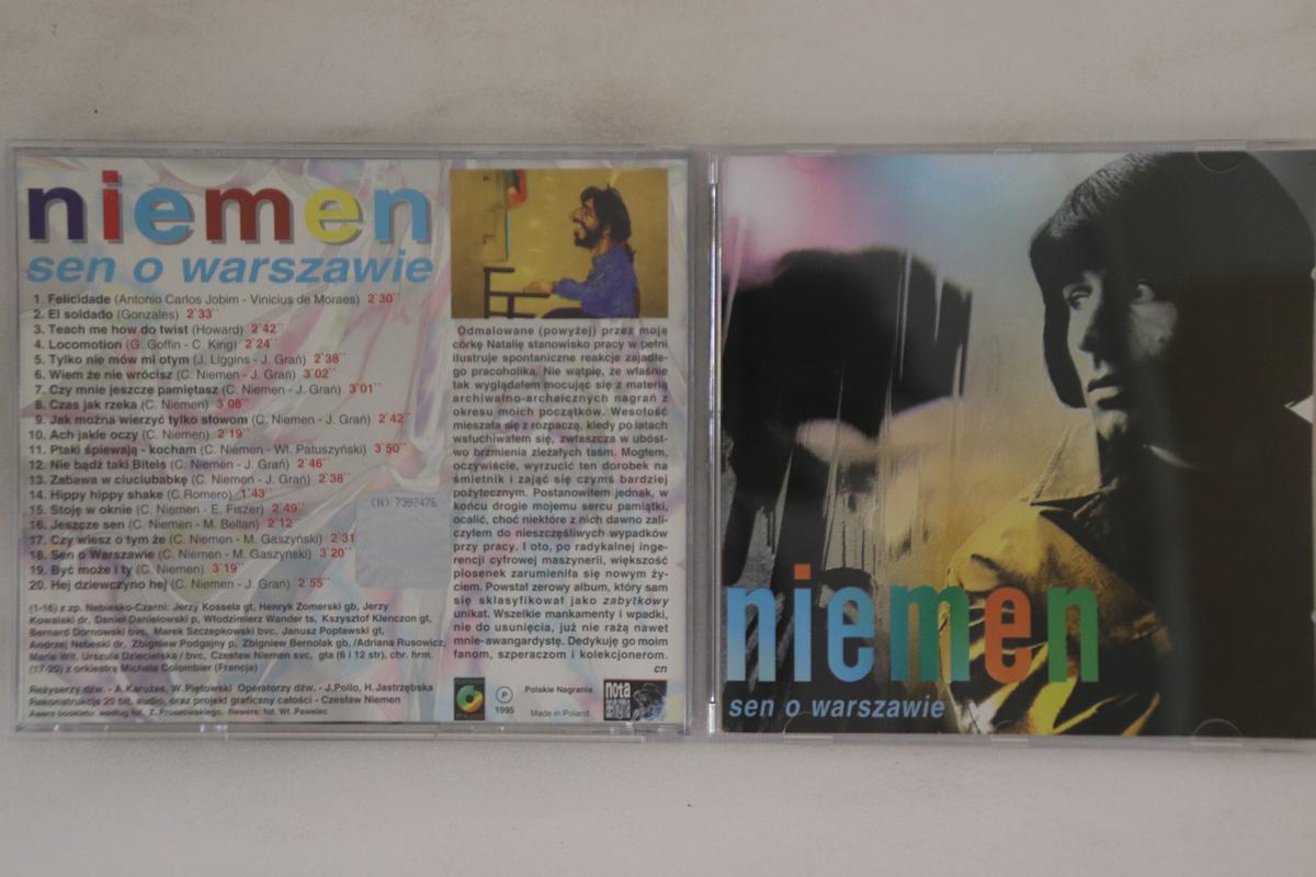 

CD CZESLAW NIEMEN - Sen O Warszawie PNCD352 POLSKIE NAGRANI 1996 Poland Rock Used