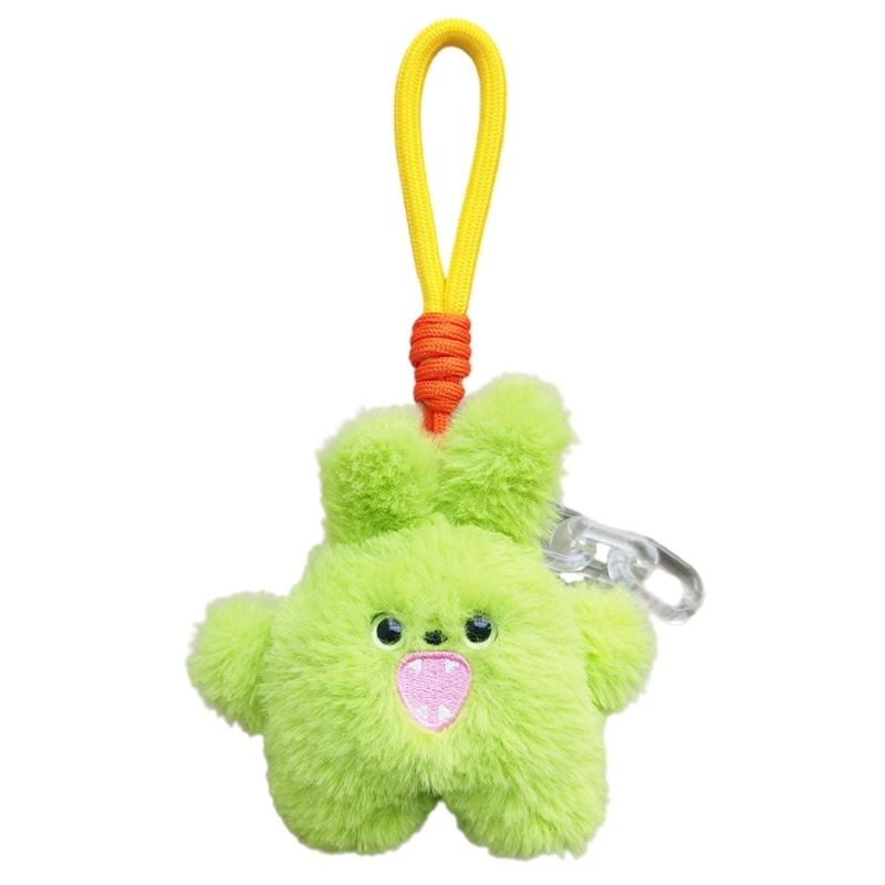 

Soft Furry Snow Monsters Doll Keychain Plush Keyring Women Car Key Holder Bag Wallet Ornaments Pendant Toy for Girl Gift