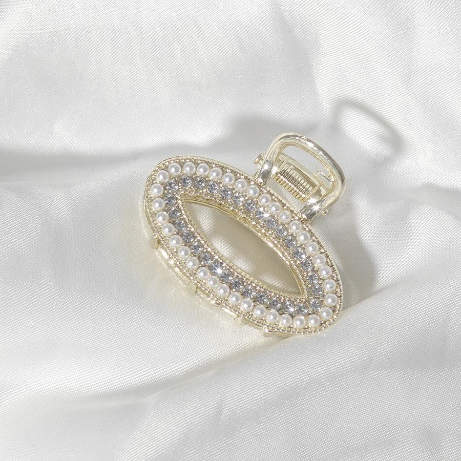 

Металлическая заколка-краб для волос в корейском стиле - Универсальная заколка для челки и причесок средней длины