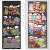 New Large Size Wall-Mounted Storage Bag Mesh 4-Layers Toy Organizer Hanging Design Display Kid's Dolls
