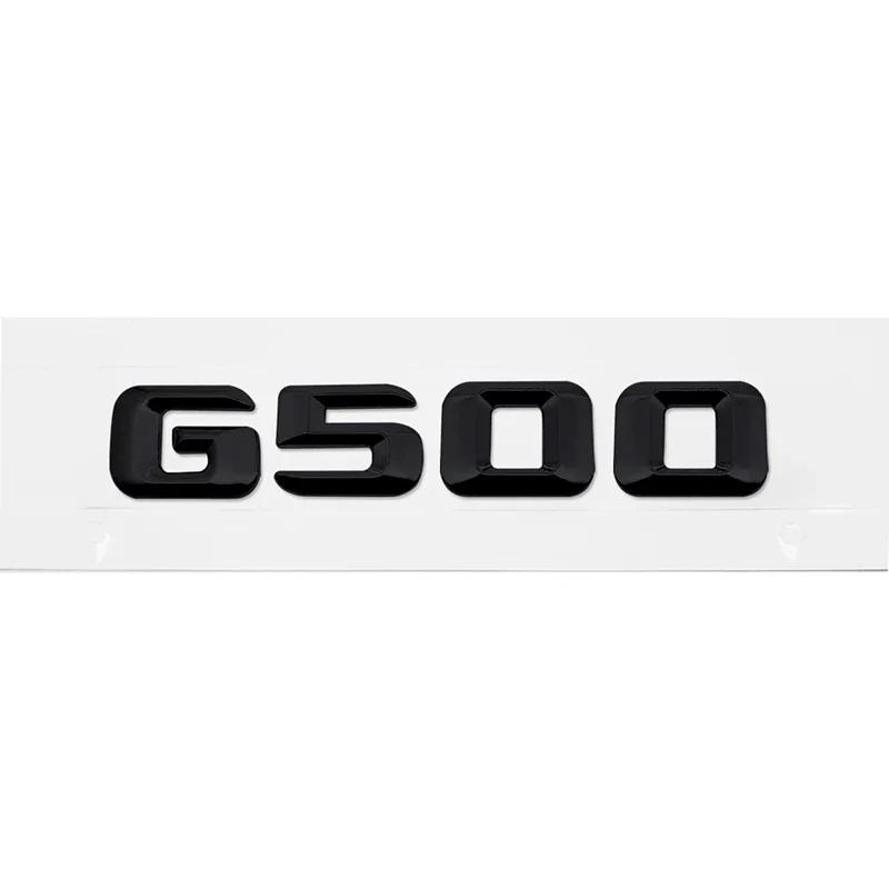 3D Letter Car Sticker Modified Tail Trunk Emblem Badge for Mercedes Benz G Class G63 G65 G200 G230 G300 G350 G400 G500 G550 AX1 