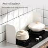 3 Sided Oil Splatter Guard Kitchen Steel Anti Splatter Shield Guard Grease Splatter Guard for Stove Top and Frying Pan