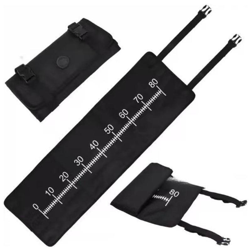 Landing Mat Fishing Gear for Anglers Portable Fish Protections Pad Foldable Fishing Unhooking Mat with Measuring Scale