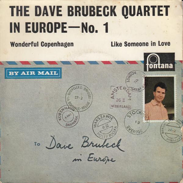 

7inch Record DAVE BRUBECK QUARTET In Europe No. 1 TFE17196 Fontana 1958 UK Jazz Used