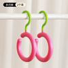 Round Ring Hooks for Bags and Hats, Non-marking, Non-slip Storage, Non-deformable, Rotatable Wardrobe Decorative Hooks