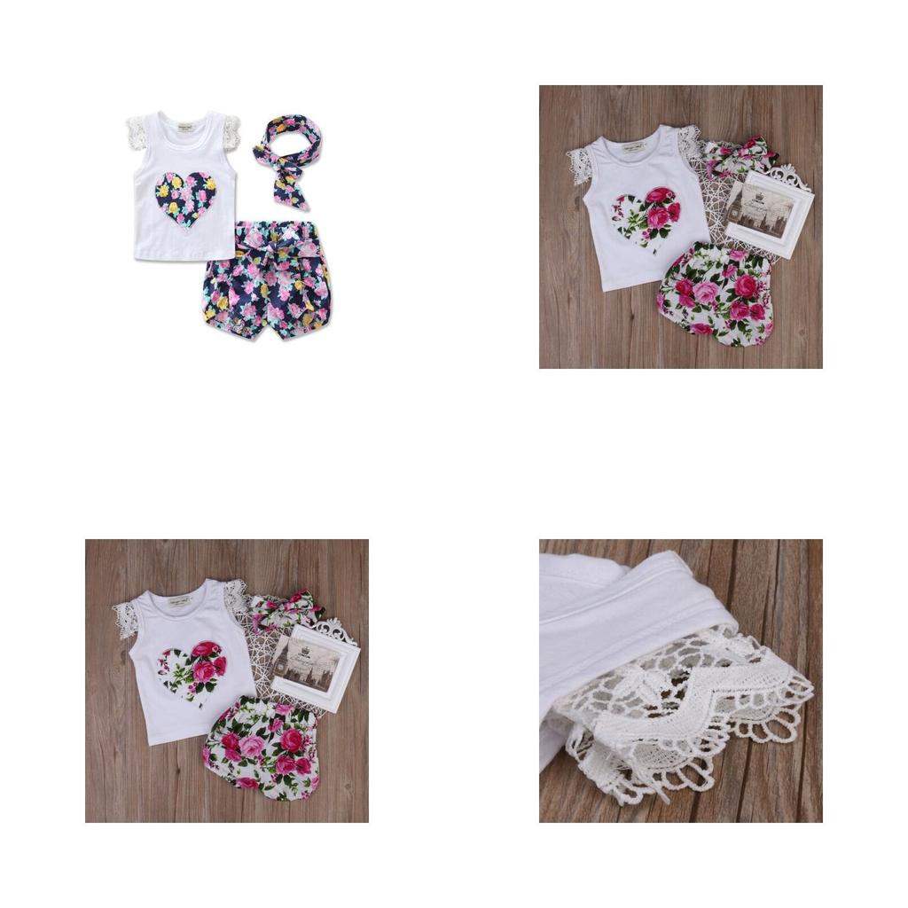 Schicke Outfits für Kleinkinder, Kinder, Baby-Mädchen Kleidung mit trendigen T-Shirt-Tops und bequemen Hosen