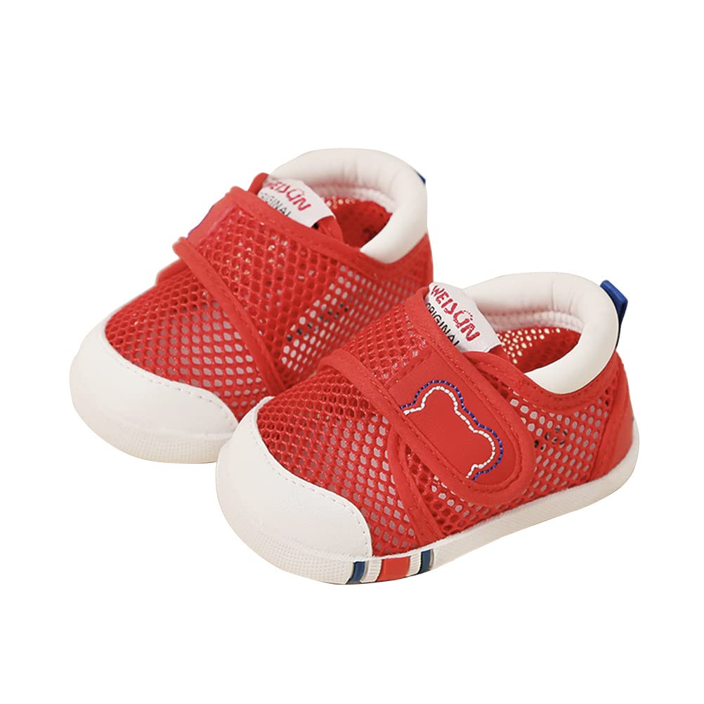 

HAYAHARU Baby Shoes for Boys and First Mesh Toe Walking Sizes Girls, Shoes, Material, Children s Shoes, Sneakers, Protection, Practice, Non-Slip,