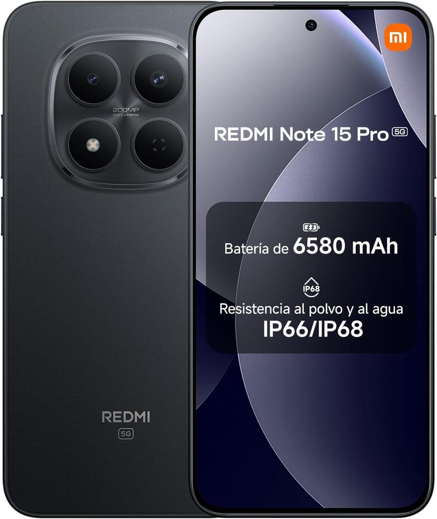 Xiaomi Redmi Note 15 Pro 5G-Black/Grey/Blue//Purple