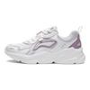 Li Ning Yunhai Fabric Synthetic Leather Non-Slip Wear-Resistant Low-Top Sports Casual Shoes Women sneakers White Gray Purple AGCT154-1