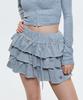 Dios Piece (Duc) Tutu Cotton Skirt Pants Gray