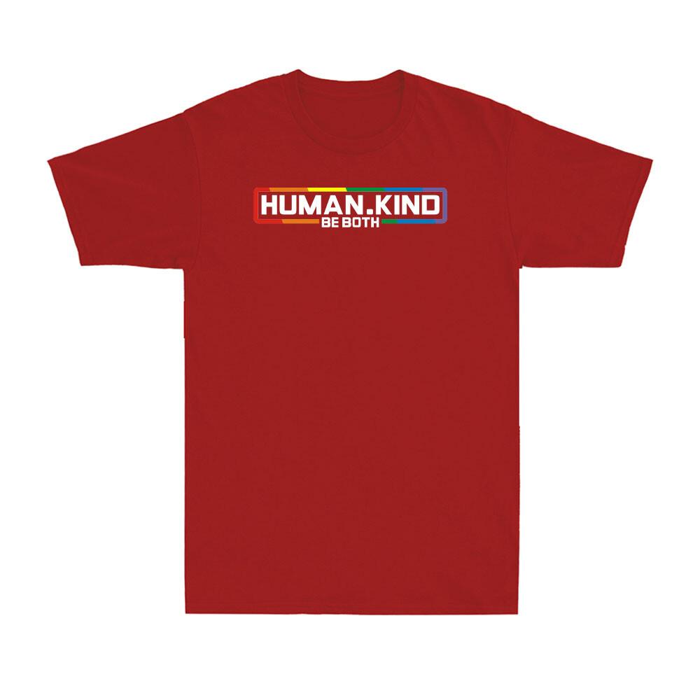 Gay Pride Month HuUnisex Kind Be Both LGBTQ Ally Rainbow Unisex T-Shirt