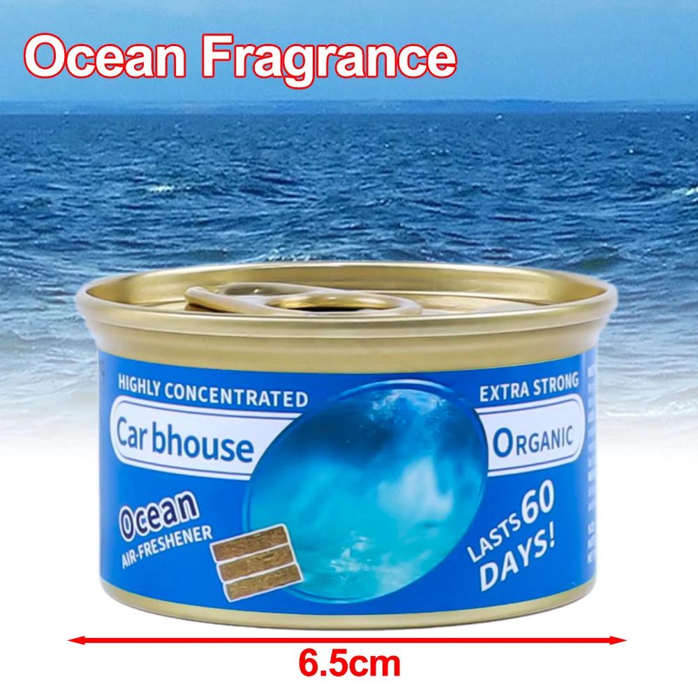 Car Air Fresheners Car Flavoring Perfume Canned Wood Blocks Coffee Flavor Long-Lasting Auto Aromatherapy Car Deodorant Supplies