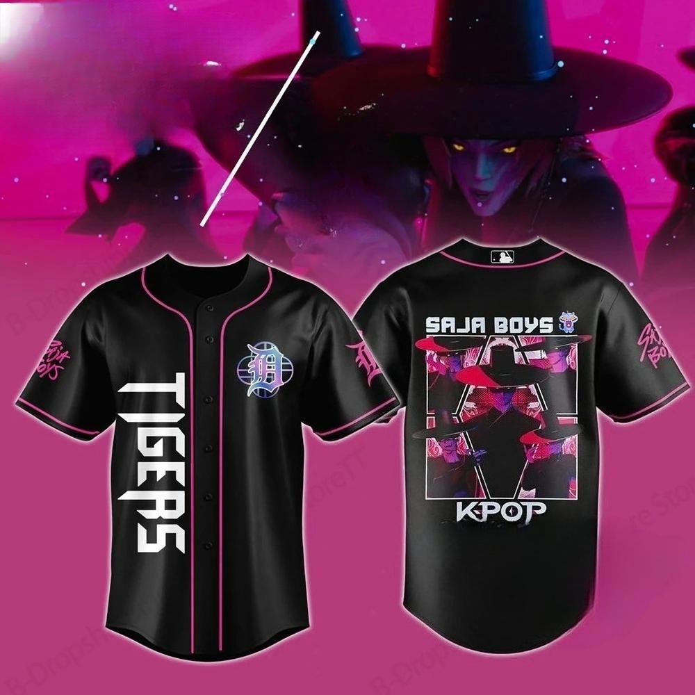 Cartoon Anime T-shirt K-Pop Demon Hunters 3D Print T-shirt Fashion Casual Short Sleeve Boys Girls Soft Comfortable T-shirt