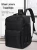 Versatile Wear-Resistant Business Laptop Backpack with Wet/Dry Separation & Trolley Sleeve