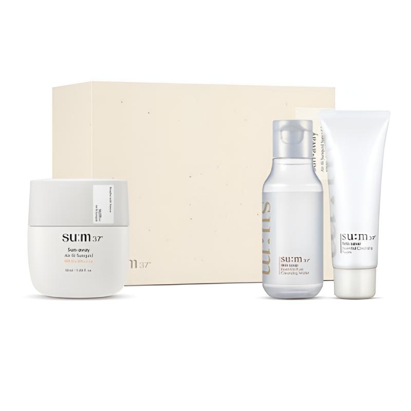 su:m37 Sun Away Air Fit Sun Liquid SPF50+ PA++++ Набор из 3 штук