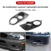 Araba ön tampon ızgarası sis aydınlatma koruması ızgara Trim petek örgü BMW E46 M3 2001 2002 2003 2004 2005 2006 aksesuarları