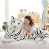Creative Little Tiger Doll Cute Simulation Rag Doll Large White Tiger Throw Pillow Children'S Birthday Gift