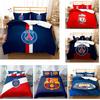 Team Logo Soccer Double 3 Piece Bedding Set Ball Sports Collection Textiles Home