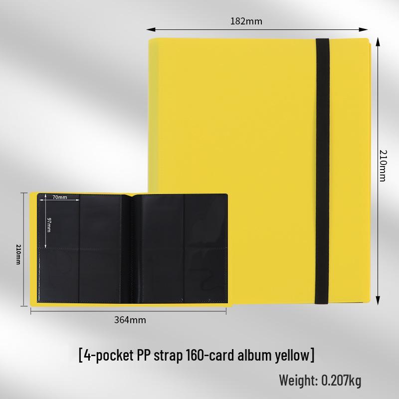 Popular Pokémon A4 Card Album with 4-Pocket & 9-Pocket Options for Collectors