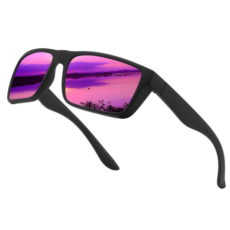 New European American Cycling Sunglasses With Colorful Coating Driving Night Vision Goggles Outdoor Fashionable Trend
