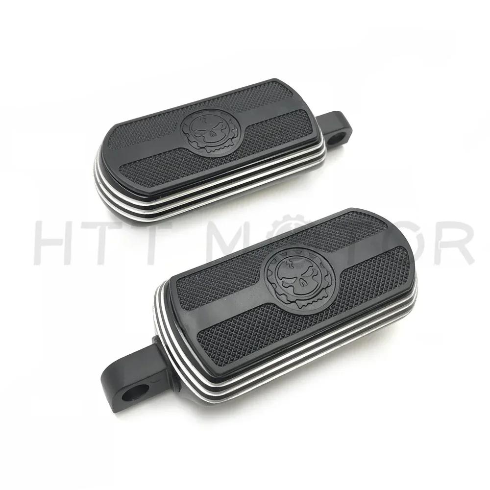 Motorcycle Parts Gear Skull Great Wall FootPeg for 1984-2017 Harley-Davidson Road King Street Glide Road Glide
