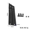 Set Staffa Materiale ABS Parafango Posteriore Compatibile Per Kugoo