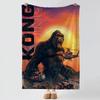 movie K-King Kong-g Throw Thick Comfort Flannel Quilt, Multi-scene Use Indoor Outdoor Daily Nap
