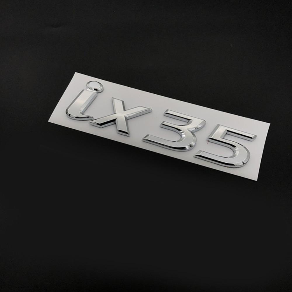 Für ix35 Emblem Aufkleber Logo Heckklappe Namensschild Auto Abzeichen Aufkleber