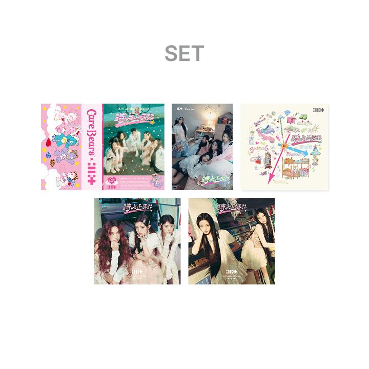 

[ПРЕДЗАКАЗ] ILLIT – Япония 1-й сингл Toki yo Tomare (Останови время) 5 in Set