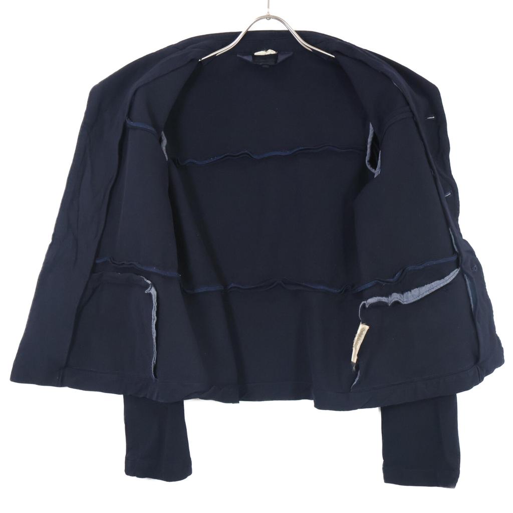 COMMEdesGARCONS COMMEdesGARCONS Navy Button Front Jacket Jacket MUsed