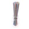 100Pcs/Set Curved Plastic Drinking Straw Cocktail Lounge Wedding Birthday Party