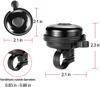 Classic Bike Bell Loud Crisp Clear Sound Bicycle Bell for Adults and Kids Aluminum Waterproof Feature