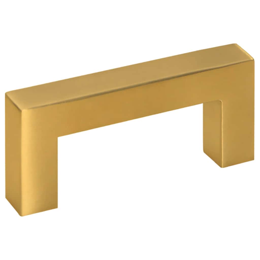 Furniture Handles 10 Pcs Golden 64 Mm Stainless Steel